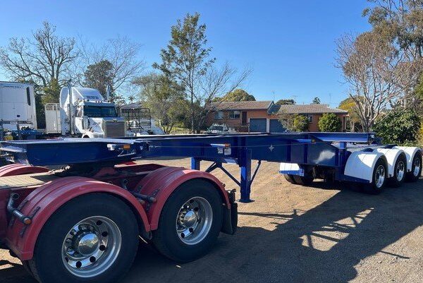 Ridelles Haulmark Tri/A B-Double de 7 m (2000) Remorque