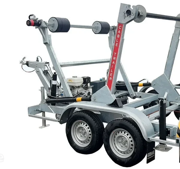 Remorque porte-touret neuf 2025 3 500 kg