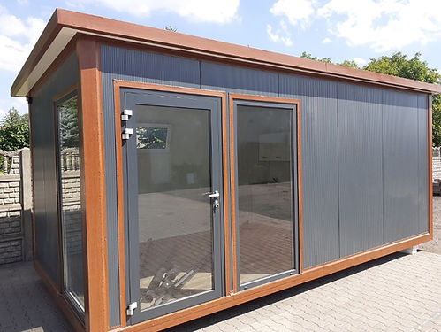 Chalet mobile sur roues avec salle de bain et cuisine 17 m² – 6×2,9 m